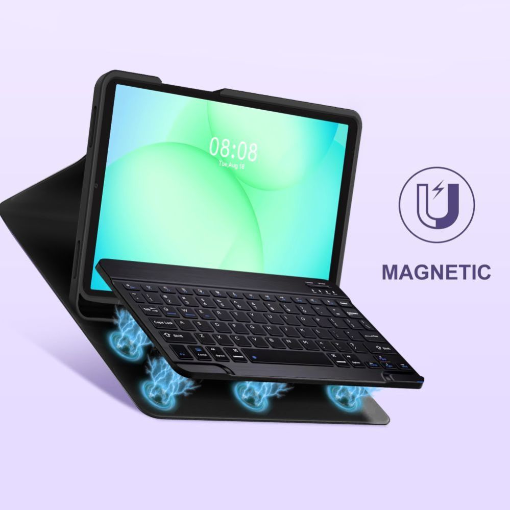 Citas preces Tech-Protect Tech-Protect SC Pen Case for Samsung Galaxy Tab A9 / A11 8.7 X110 / X115 / X133 / X135 - Black