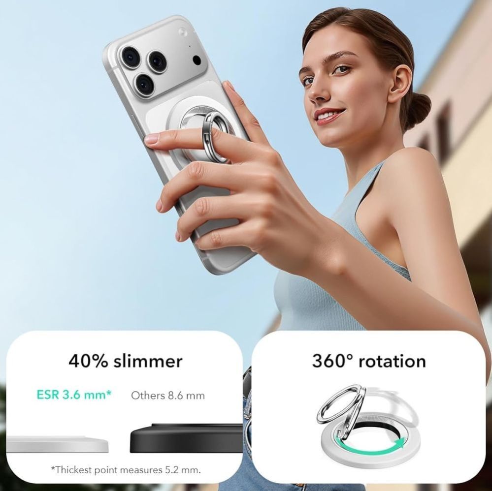 Muud kaubad ESR ESR Magnetic HaloLock MagSafe Phone Holder - White