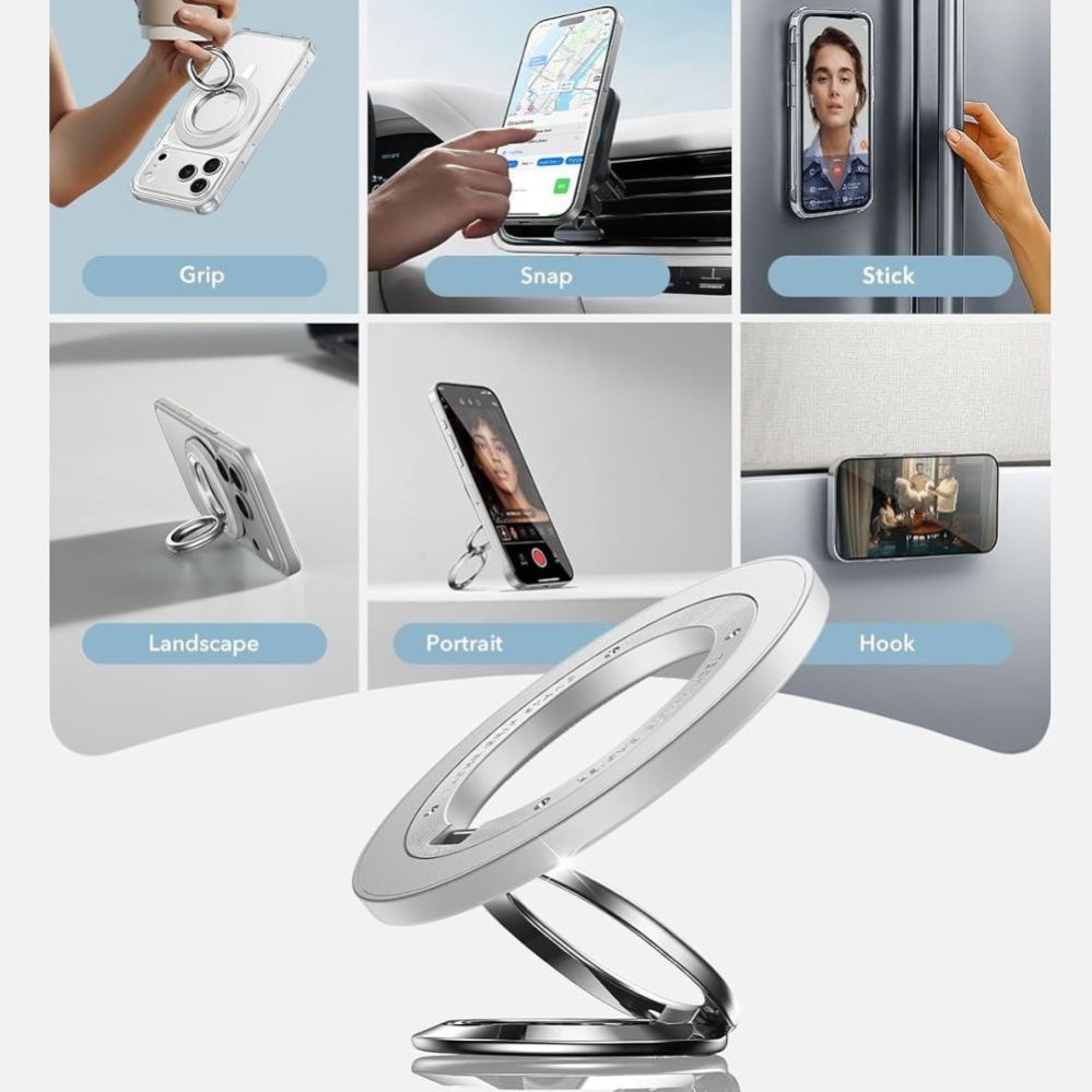 Muud kaubad ESR ESR Magnetic HaloLock MagSafe Phone Holder - White