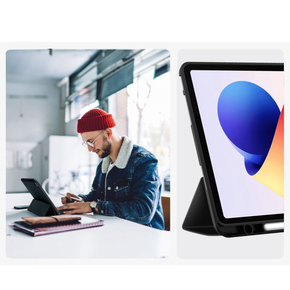 Citas preces Tech-Protect TechProtect SmartCase Pen Case for Xiaomi Poco Pad M1 / Redmi Pad 2 Pro 12.1 - Black