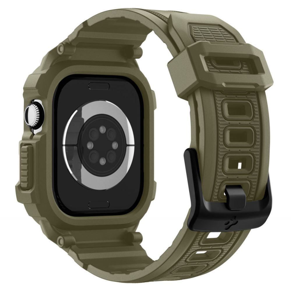 Muud kaubad Spigen Spigen Rugged Armor Pro Strap for Apple Watch 46mm - Green