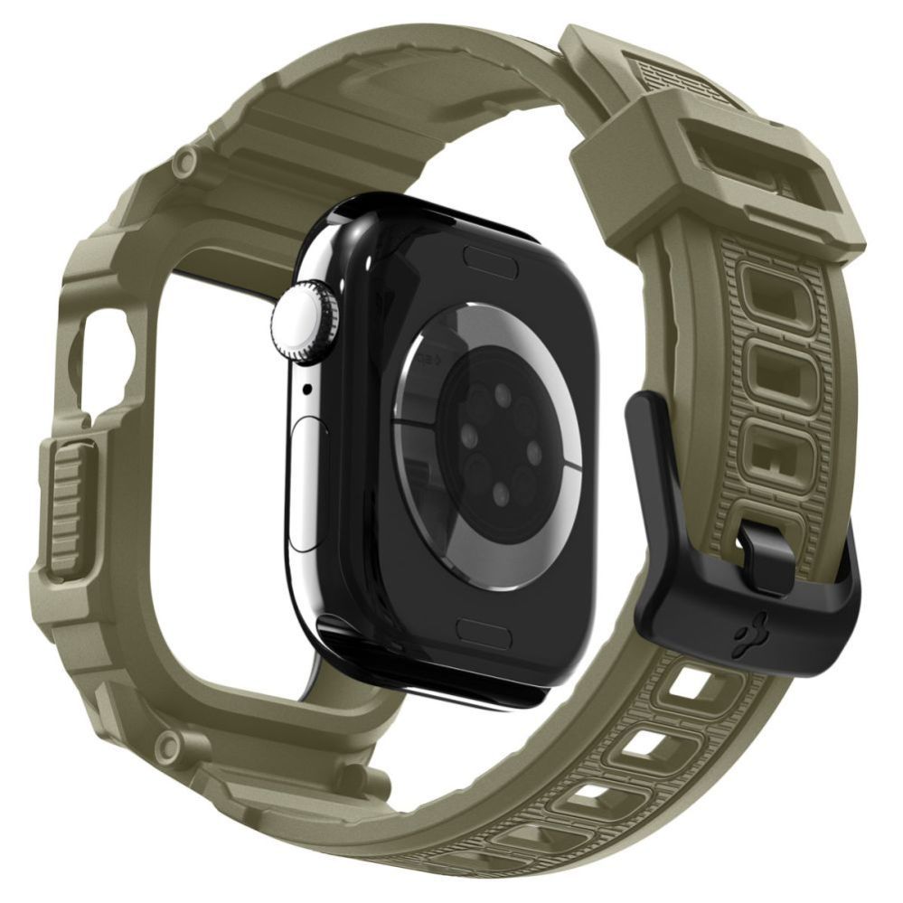 Muud kaubad Spigen Spigen Rugged Armor Pro Strap for Apple Watch 46mm - Green
