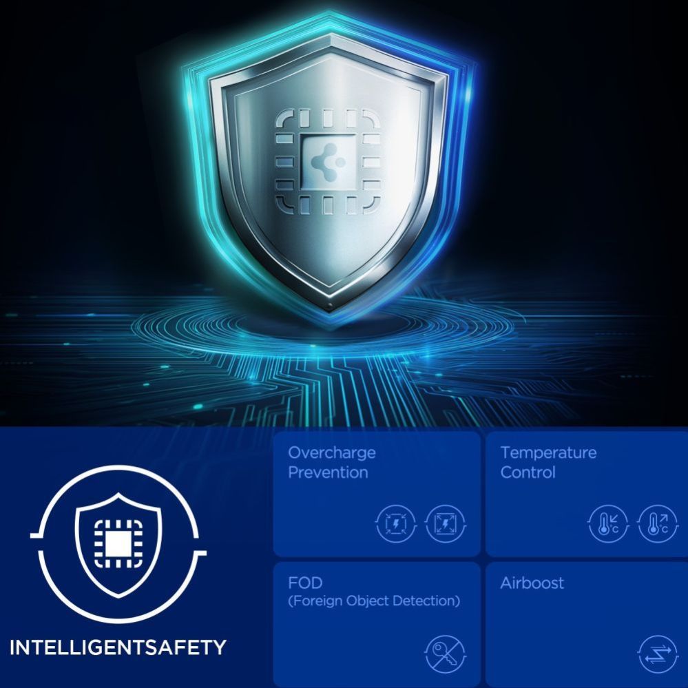 Muud kaubad Spigen Spigen Essential EV25MFAQ Magnetic MagSafe Car Air Vent Mount - Black