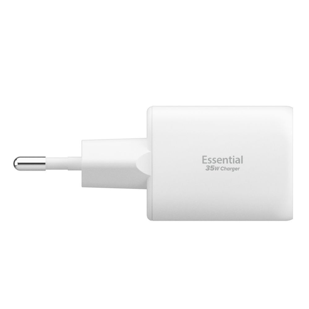 Citas preces Spigen Spigen Essential EE352EU USB-C / USB-A 35W Wall Charger - White