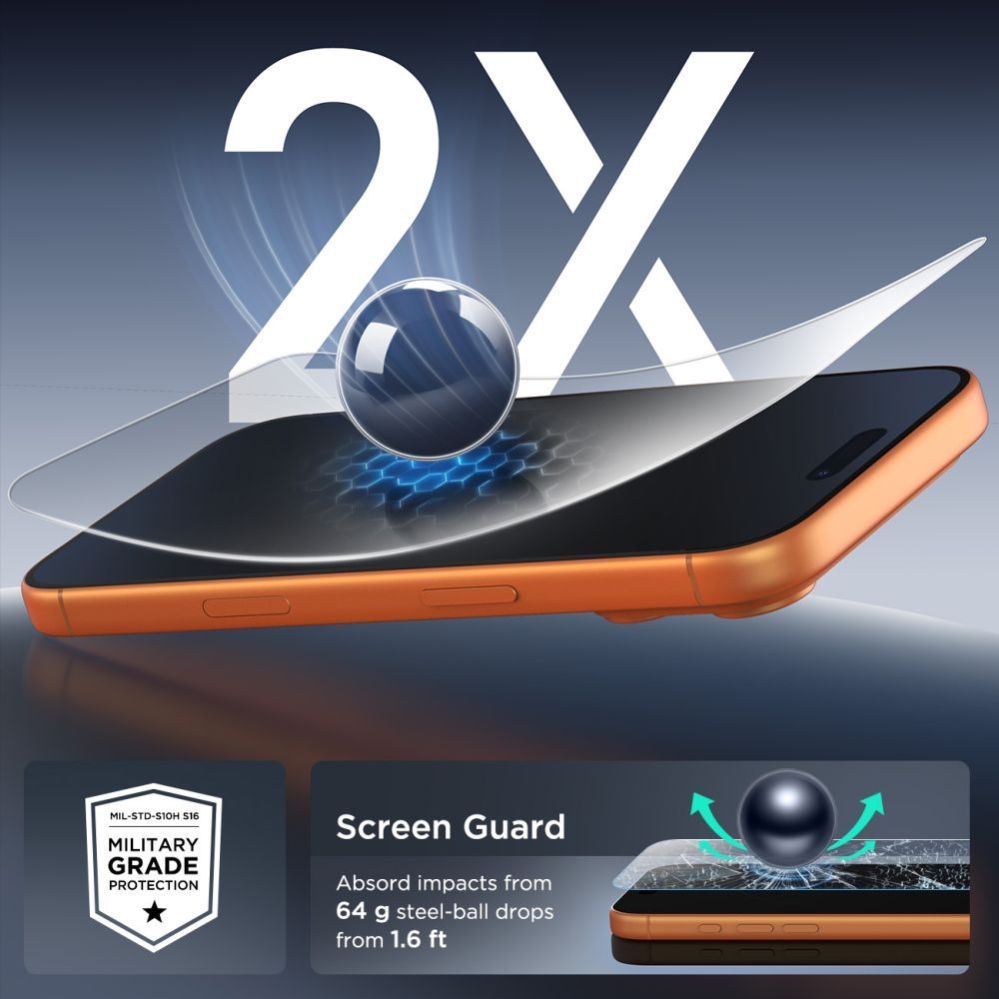 Citas preces Tech-Protect Tech-Protect Tempered Glass Bundle 10-pack for iPhone 15 / 15 Pro / 16