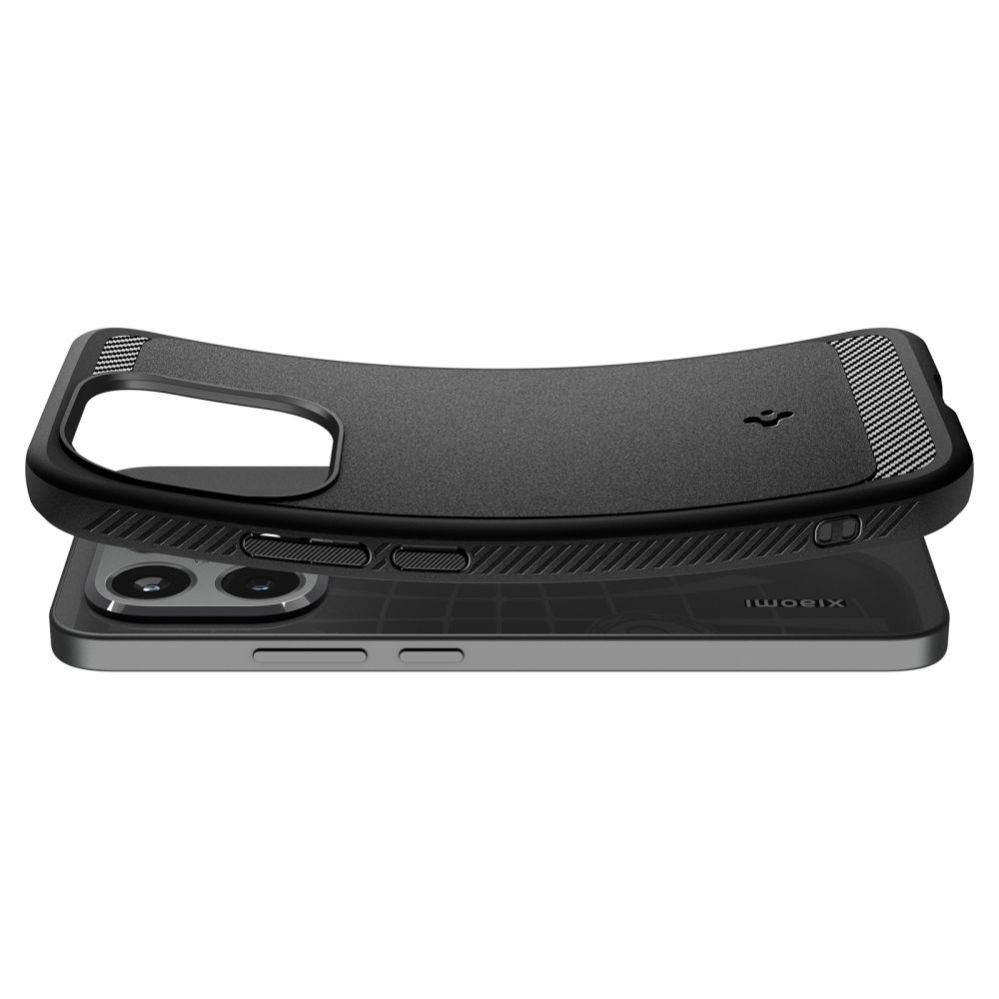 Citas preces Spigen Spigen Rugged Armor Case for Xiaomi 15T - Black