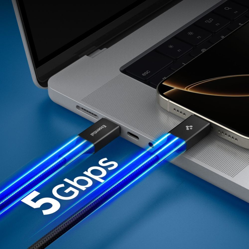 Muud kaubad Spigen Spigen EB10010CC 100W 100 cm Cable - Black