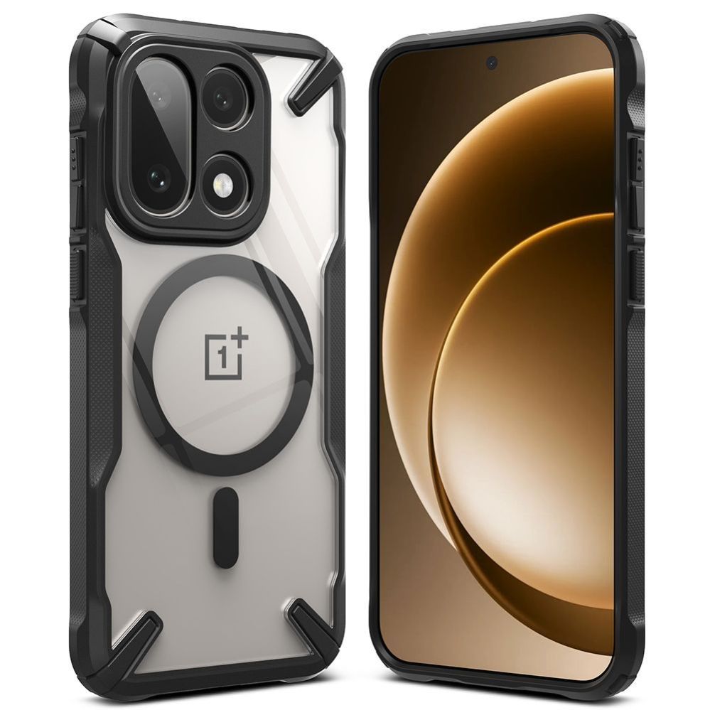 Citas preces Ringke Ringke Fusion X Magnetic MagSafe Case for OnePlus 15 - Clear Black