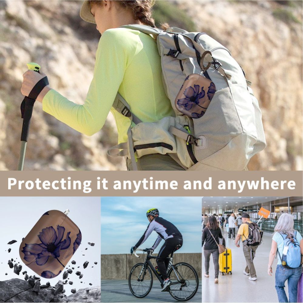 Muud kaubad Tech-Protect Tech-Protect Lamano case for AirPods Pro 1 / 2 - brown-purple