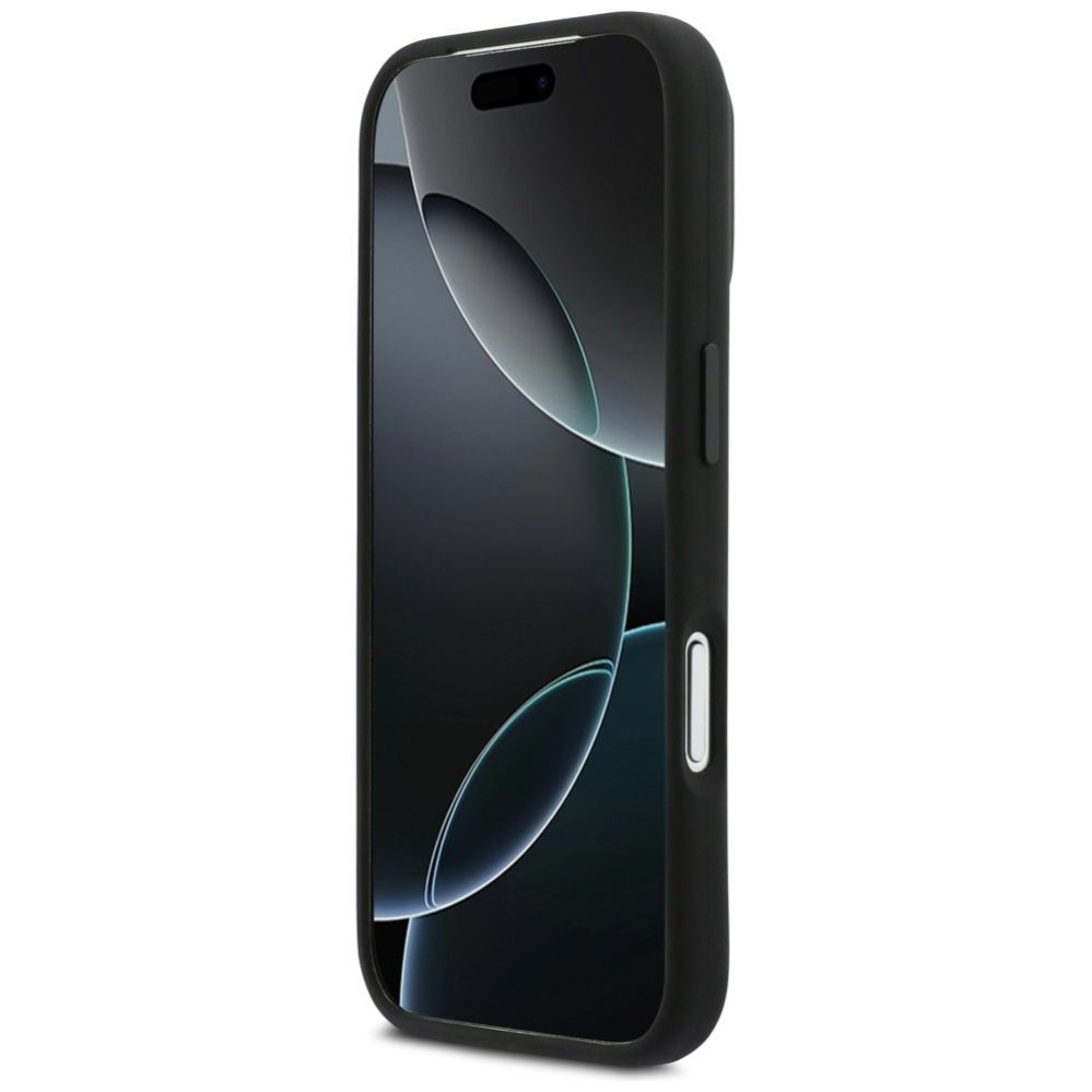 Citas preces BMW BMW M Silicon Horizontal Line MagSafe Case for iPhone 17 Pro - Black
