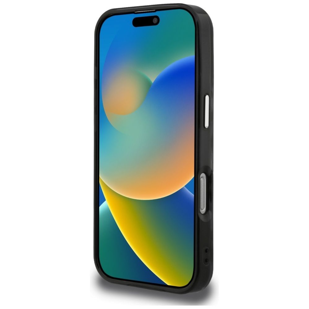 Citas preces Karl Lagerfeld Karl Lagerfeld IML Leopard Pattern MagSafe Case for iPhone 16 - Black