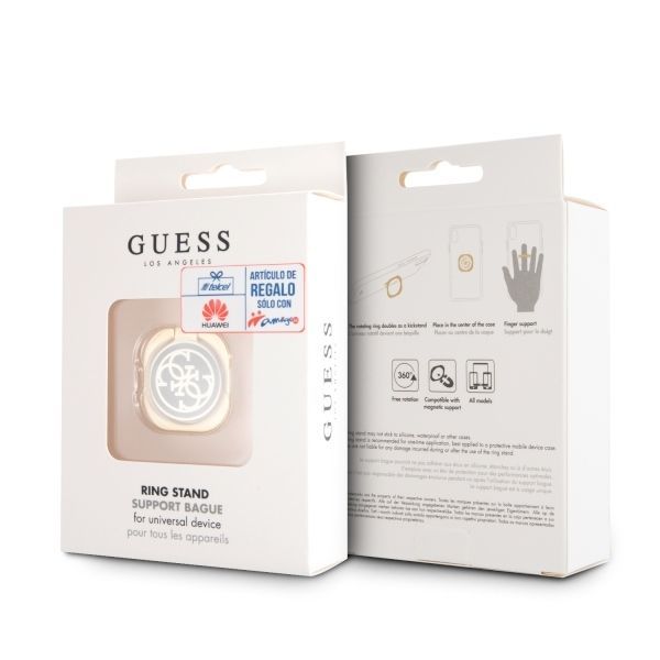 Citas preces Guess Guess magnetic ring with stand function - gold