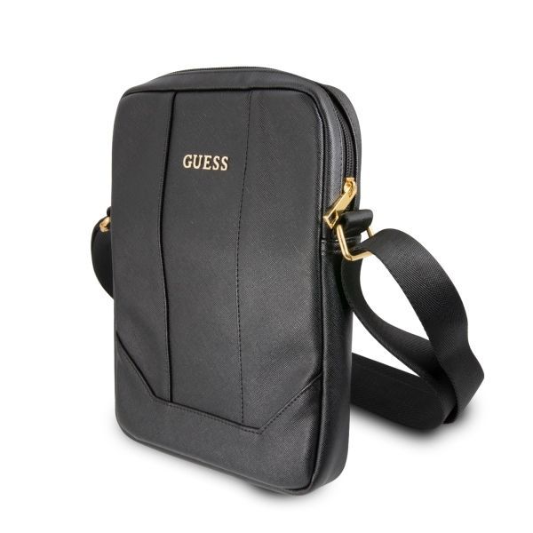 Citas preces Guess Guess Saffiano 10" Tablet Bag - Black