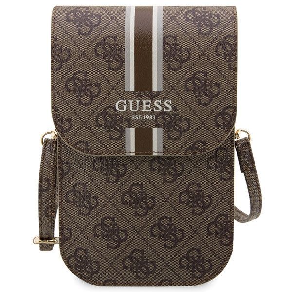 Citas preces Guess Guess 4G Stripe handbag - brown