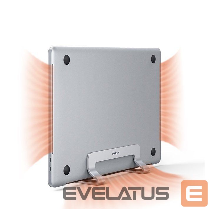 Universal holder (Popsocket) Ugreen Aluminum Vertical Stand Holder Stand for MacBook Laptop Tablet (20471 LP258) Silver