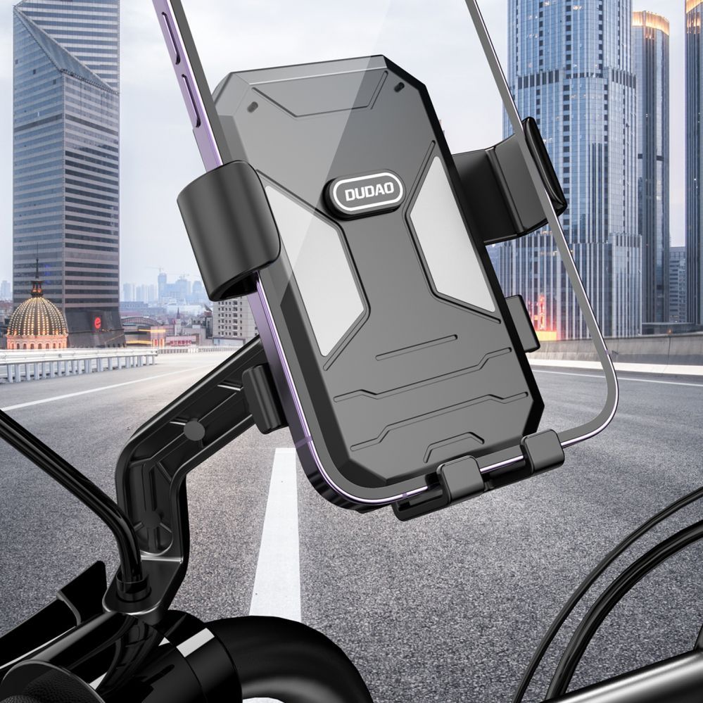 Auto holder Dudao Dudao F7C+ bicycle / motorcycle phone holder - black
