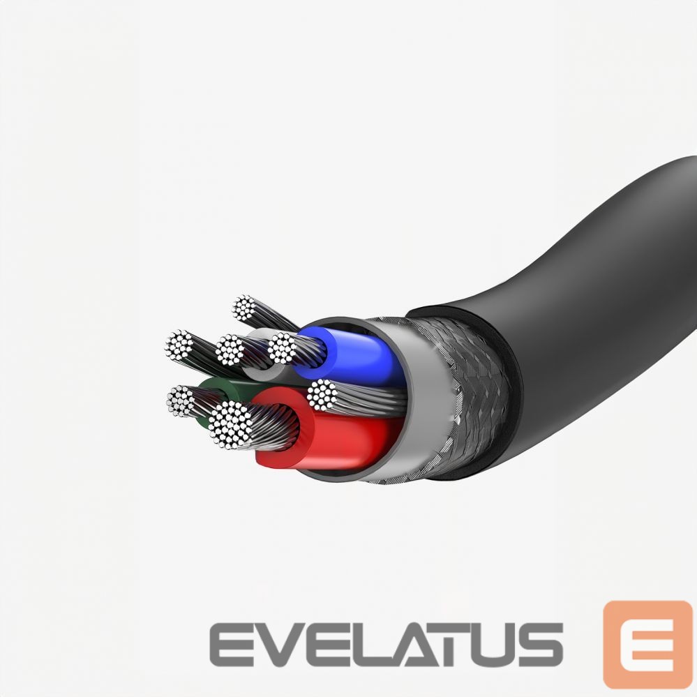 Cable Ugreen US300 USB-C / USB-C cable 480Mb/s 5A 1m Black