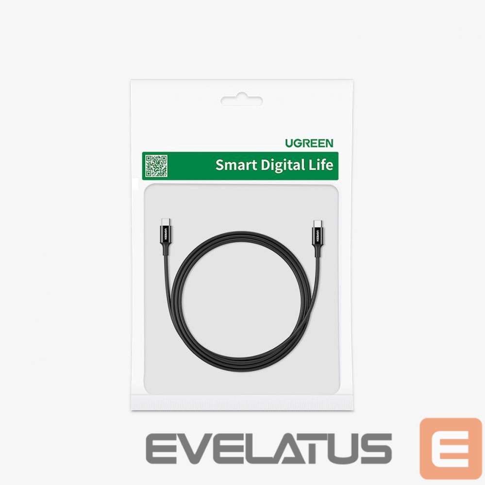 Cable Ugreen US300 USB-C / USB-C cable 480Mb/s 5A 1m Black