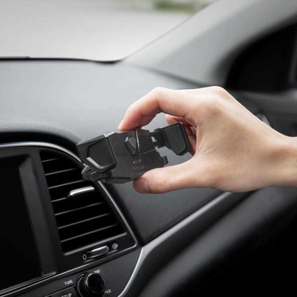 Auto holder Spigen Spigen Click.R Car Air Vent Holder - Black