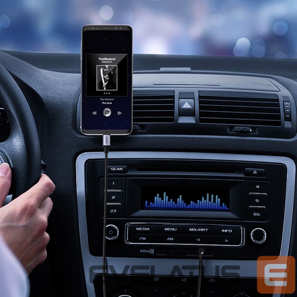 Cable Ugreen cable USB C - mini jack 3.5mm 1m (AV143) Grey