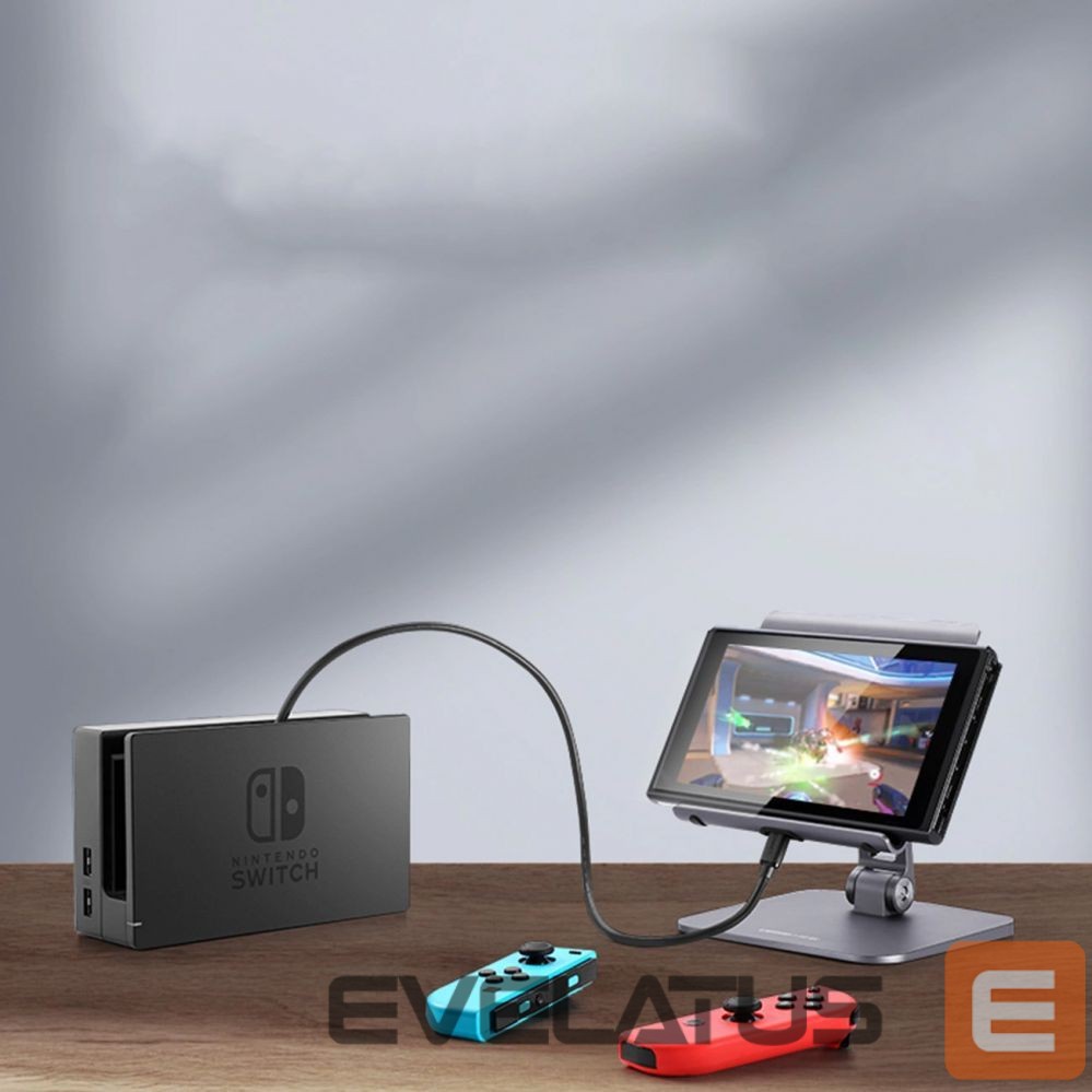 Kaabel Ugreen Ugreen US372 80810 USB-C - USB-C PD QC cable 100W 5A 10Gbps 0.5m - gray