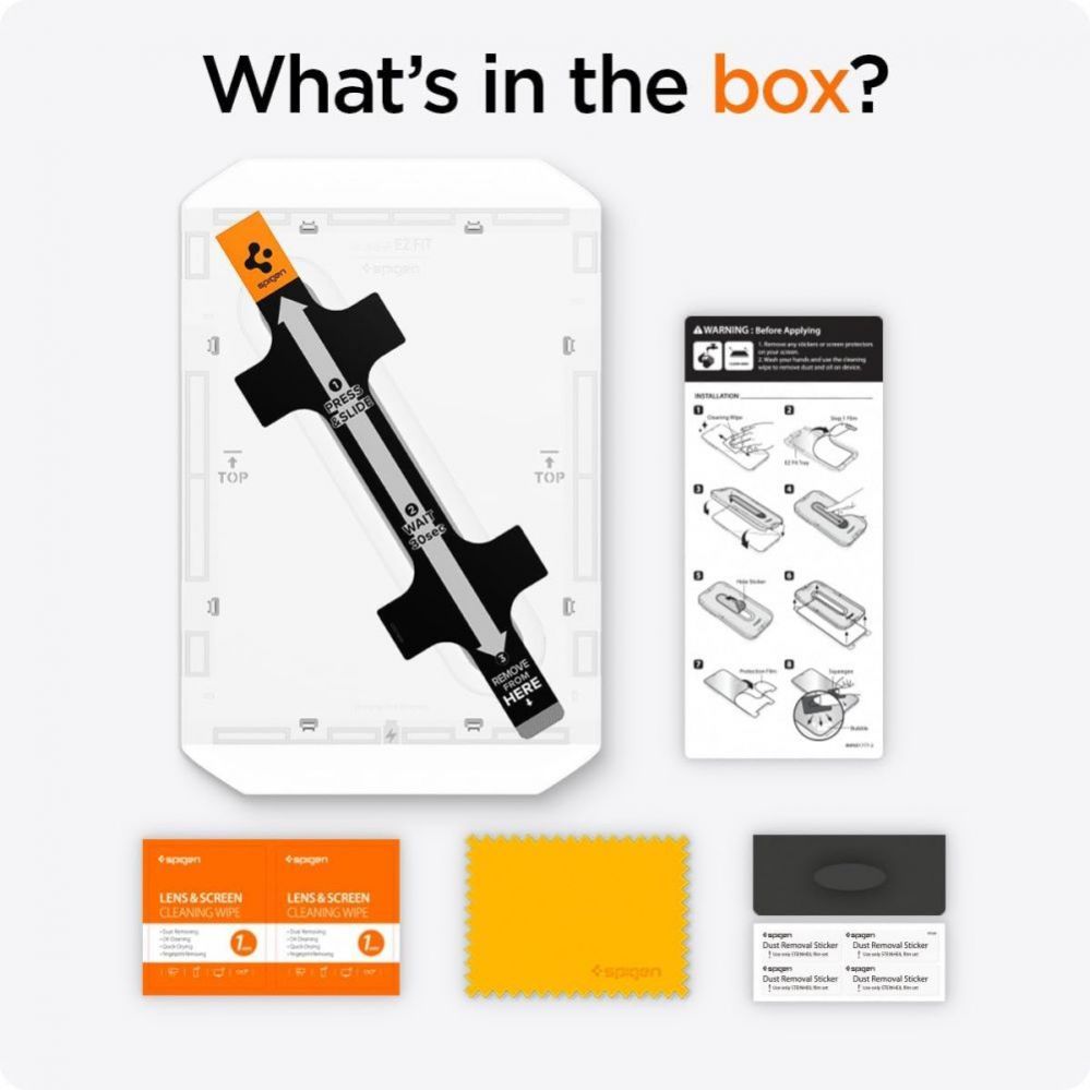 Muu telefoni lisavarustus Spigen Spigen Glas.tR EZ Fit Tempered Glass for iPad Air 11" 2024