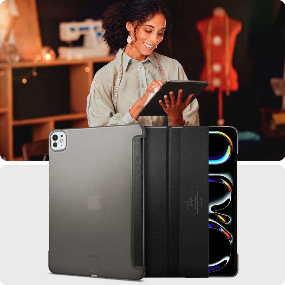 Чехол на заднюю панель Spigen Spigen Smart Fold iPad Pro 13" 2024 Case - Black