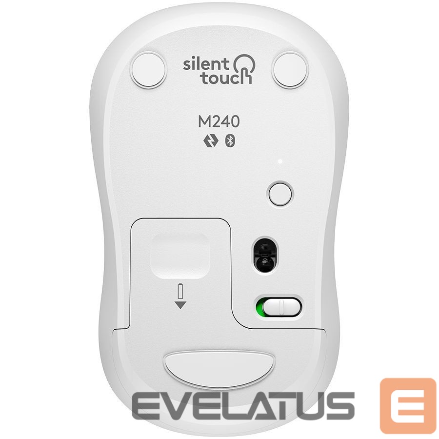 Computer mouse Logitech LOGITECH M240 Bluetooth Mouse - OFF WHITE - SILENT