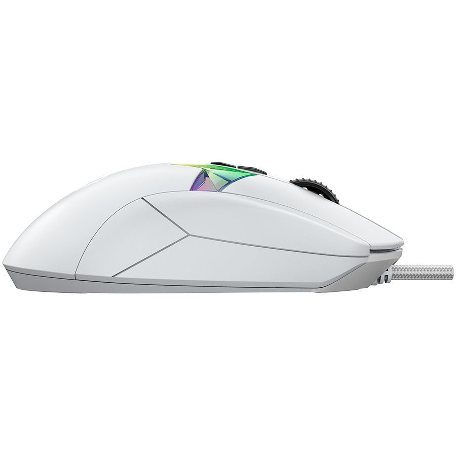Computer mouse LORGAR LORGAR MSP80, 8000 Hz Gaming Mouse Pro, White