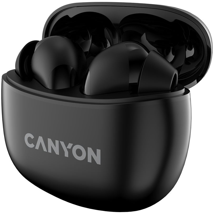 Juhtmevabad kõrvaklapid Canyon CANYON headset TWS-5 Black