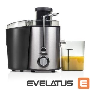 Cita mazā sadzīves tehnika Tristar  Juicer  SC-2284 Type Centrifugal juicer, Black/Stainless steel, 400 W, Number of speeds 2 