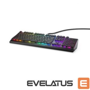 Computer keyboard Dell  AW510K Mechanical Gaming Keyboard, RGB LED light, EN, Dark Gray, Wired 
