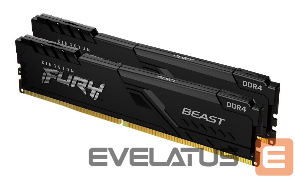 RAM DDR4 Kingston Fury Beast 32 GB, DDR4, 3200 MHz, PC/server, Registered No, ECC No