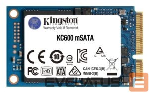 Cietais disks SSD Kingston  KC600 256 GB, SSD interface mSATA, Write speed 500 MB/s, Read speed 550 MB/s 