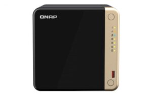 Флеш-накопитель QNAP  TS-464-8G 4-Bay desktop NAS, Intel® Celeron® N5105/N5095 quad-core, 8 GB onboard not expandable, 4 x 3.5"/2.5" SATA 6Gb/s drive bays, 2 