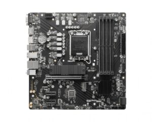 Motherboard for Intel processors MSI  PRO B760M-P DDR4 