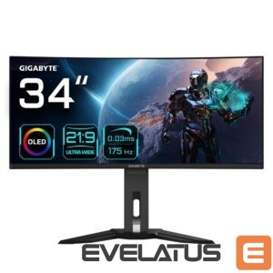 Monitor Gigabyte  MONITOR 34" MO34WQC EK 