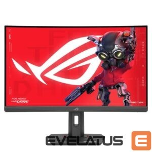Monitoriai Asus  LCD Monitor||ROG Strix XG27WCMS|27"|Gaming/Curved|Panel VA|2560x1440|16:9|280Hz|1 ms|Swivel|Height adjustable|Tilt|90LM09Y1-B01370 
