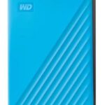 Hard drive HDD Western Digital  External HDD||My Passport|6TB|USB 2.0|USB 3.2|Sky Blue|WDBR9S0060BBL-WESN 