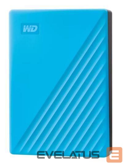 Kõvaketas HDD Western Digital External HDD||My Passport|6TB|USB 2.0|USB 3.2|Sky Blue|WDBR9S0060BBL-WESN