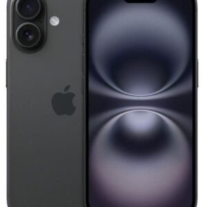 Nutitelefon Apple  MOBILE PHONE IPHONE 16/128GB BLACK MYE73 