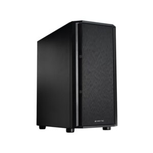 Datoru korpusi Chieftec  Case||Pro mini|MidiTower|MicroATX|MiniITX|Colour Black|AZ-01B-OP 