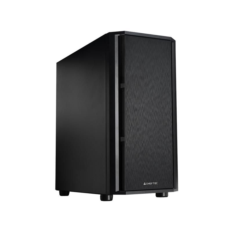 Arvuti korpus Chieftec Case||Pro mini|MidiTower|MicroATX|MiniITX|Colour Black|AZ-01B-OP