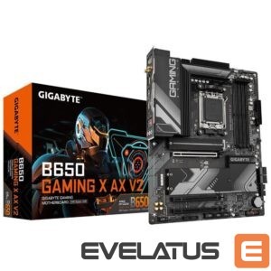 AMD procesoriaus pagrindinė plokštė Gigabyte  Mainboard||AMD B650|SAM5|ATX|Memory DDR5|Memory slots 4|1xPCI-Express 16x|1xPCI-Express 3.0 1x|3xM.2|1xHDMI|1xDisplayPort|3xUSB 2.0|4xUSB 3.2|1xUSB-C|1xPS/2|1xRJ45|3xAudio port|B650GAMINGXAXV21.2 