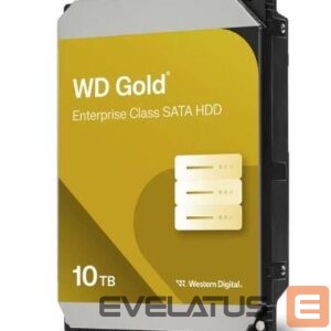 Kõvaketas HDD Western Digital  HDD||Gold|10TB|SATA 3.0|256 MB|7200 rpm|3,5"|WD103KRYZ 