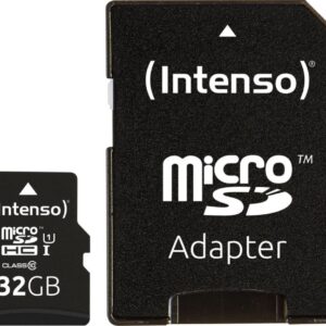 Muu arvutitarvik Intenso  MEMORY MICRO SDHC 32GB UHS-I/W/ADAPTER 3423480 