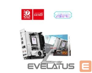 AMD procesoriaus pagrindinė plokštė MSI  Mainboard||AMD B850|SAM5|Mini-ITX|Memory DDR5|Memory slots 2|MPGB850IEDGETIWIFI 