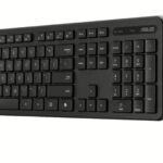 Arvuti klaviatuur Asus  KEYBOARD +MOUSE WRL OPT. CW100/BLACK 90XB0700-BKM0V0 