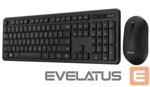 Computer keyboard Asus  KEYBOARD +MOUSE WRL OPT. CW100/BLACK 90XB0700-BKM0V0 