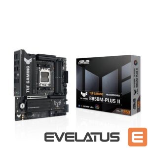AMD protsessori emaplaat Asus  Mainboard||AMD B850|SAM5|Micro-ATX|Memory DDR5|Memory slots 4|TUFGAMINGB850M-PLUSII 